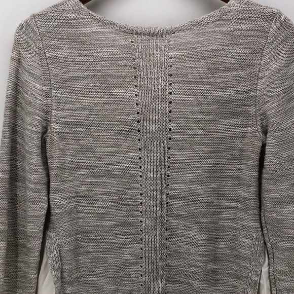 Anthro Moth Layered Aselin Pullover Knit Sweater - Picture 4 of 8